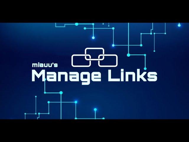 miauu's Manage Links 1.0