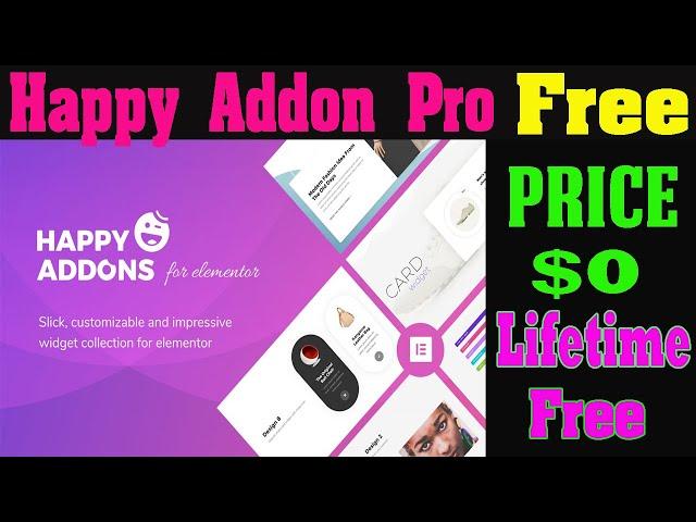 happy addons pro free download | happy elementor addons pro license key | elementor pro