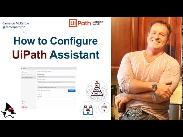 Configure UiPath Assistant Machine Key and Orchestrator URL