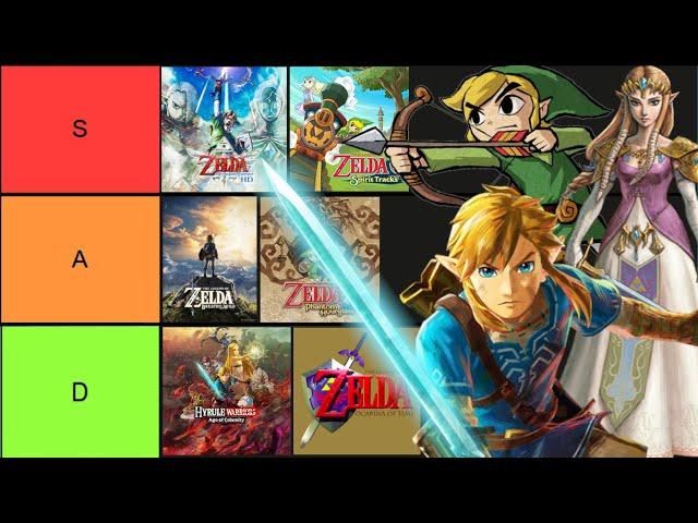 Ranking EVERY single Zelda Game!