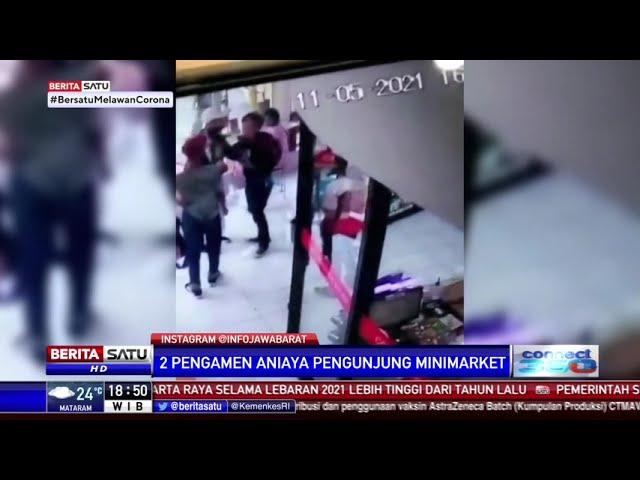 Video Viral 2 Pengamen Lakukan Pemalakan ke Pengunjung Minimarket di Braga Bandung