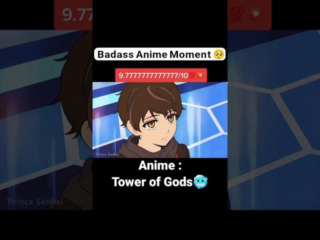 Badass Anime Moment  - Tower of God's #shorts