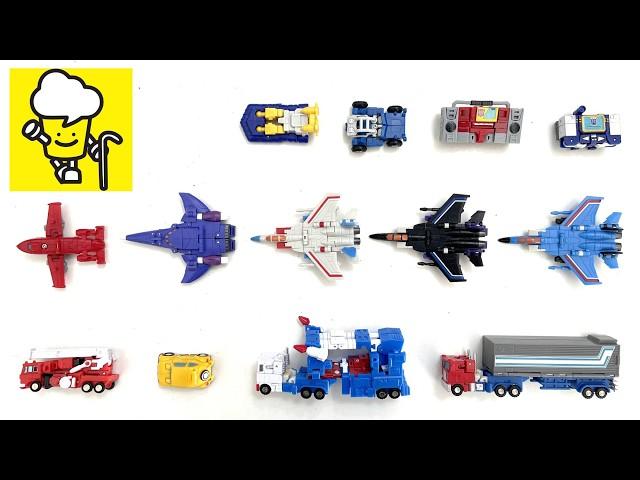 Dr Wu Transformers G1 Smallest Optimus Prime Ultra Magnus Bumblebee Starscreen トランスフォーマー 變形金剛