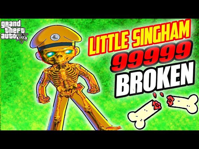 GTA 5: Breaking EVERY BONE As LITTLE SINGHAM In GTA V ! ( GTA 5 mods )