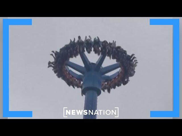 'Holding my throwup': Riders trapped upside-down at Portland amusement park | NewsNation Prime