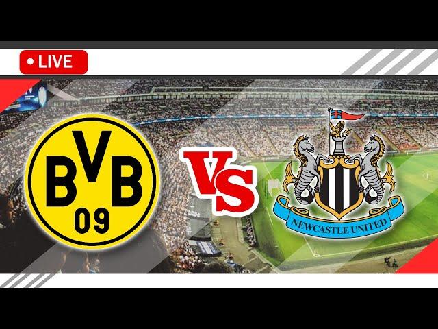 Borussia Dortmund VS Newcastle United LIVE Match Score Streaming Full HD UEFA Champions League 2023