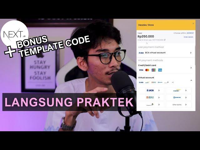 TUTORIAL PAYMENT GATEWAY MIDTRANS | JAVASCRIPT