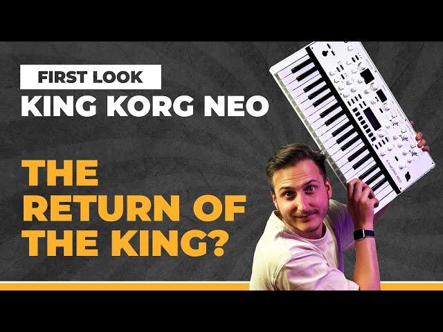 New KingKORG Neo Virtual Analog Synthesizer Unveiled