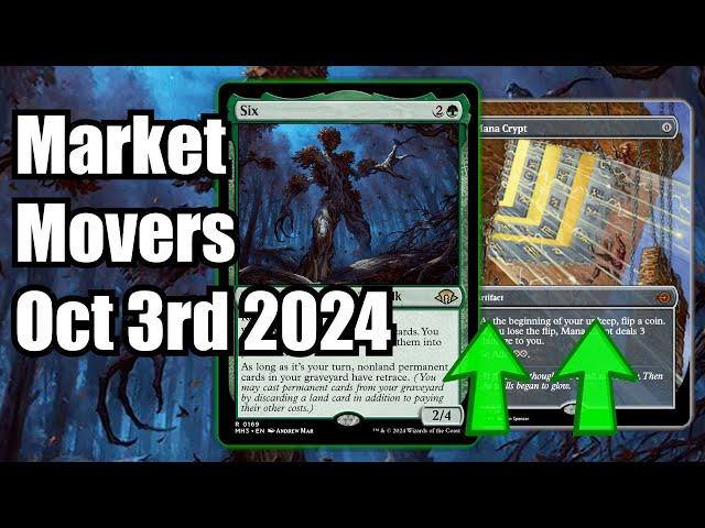 MTG Market Movers - Oct 3rd 2024 - Modern Moves! Six Up & Mana Crypt Still Rising!