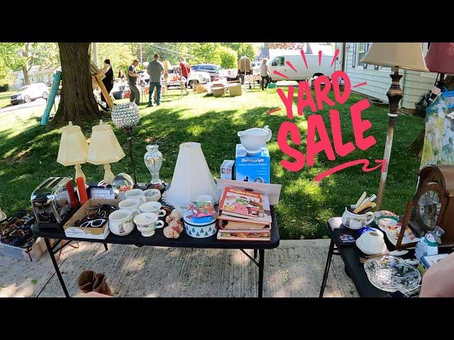 On The Town-Wide YARD SALE Treasure Hunt! Buying Low To Sell High!