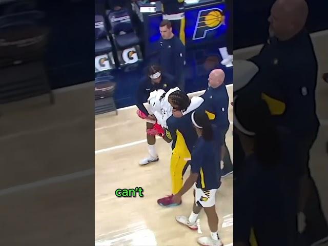 SCARY Tyrese Haliburton INJURY  | Sports 360 #tyresehaliburton  #nba #sports360