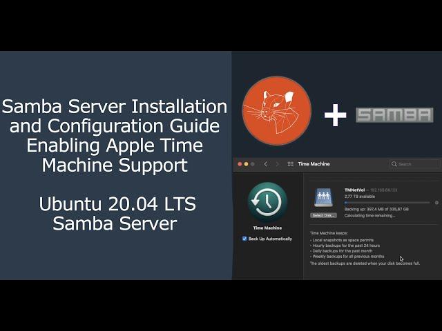 [35] Ubuntu Samba Server Install Guide with Apple Time Machine Support