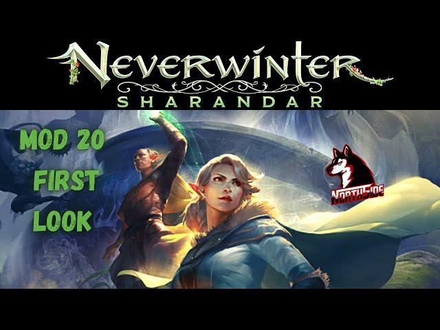 Neverwinter Mod 20 - Sharandar First Look Intro Quest All Cutscenes NO More Sand Northside Barbarian