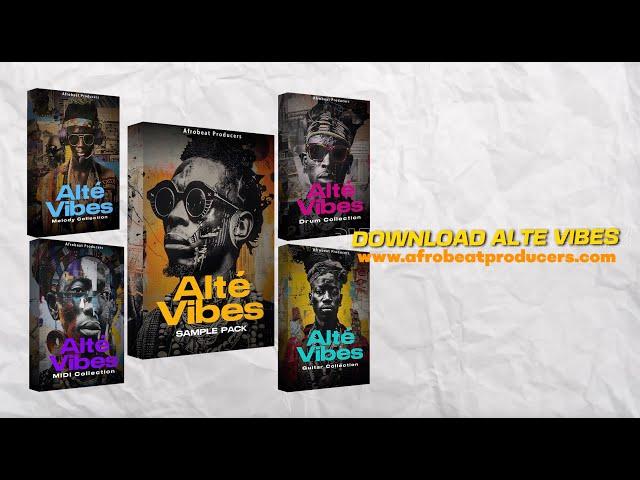 Alté Vibes Loops Sample Pack | Download 100% Royalty Free | Melody Guitar MIDI STEMS Drum Kit