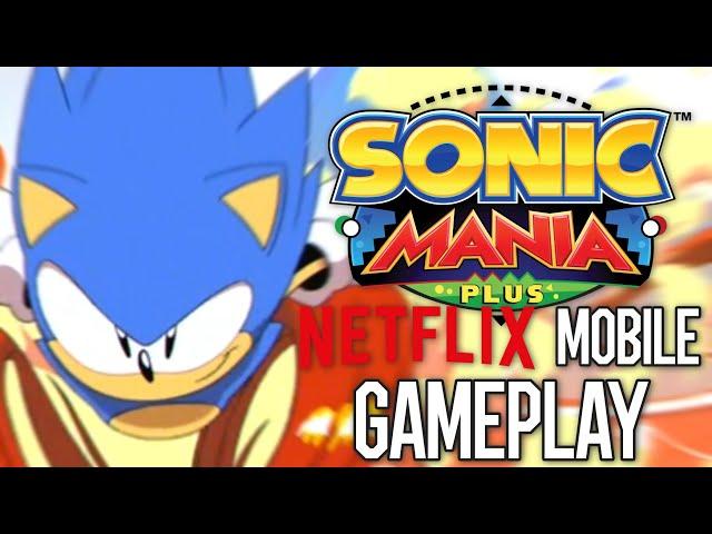 Sonic Mania Plus - Netflix Mobile (Gameplay)