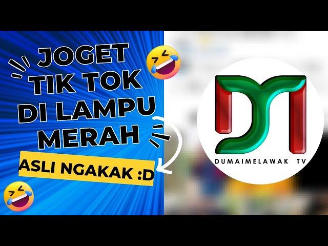 Joget Tik Tok di Lampu Merah !! asli ngakak :D