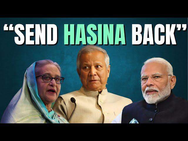 Bangladesh V/S India ? | Will Sheikh Hasina Be Sent Back? Bangladesh Sends Extradition Notice| LIVE