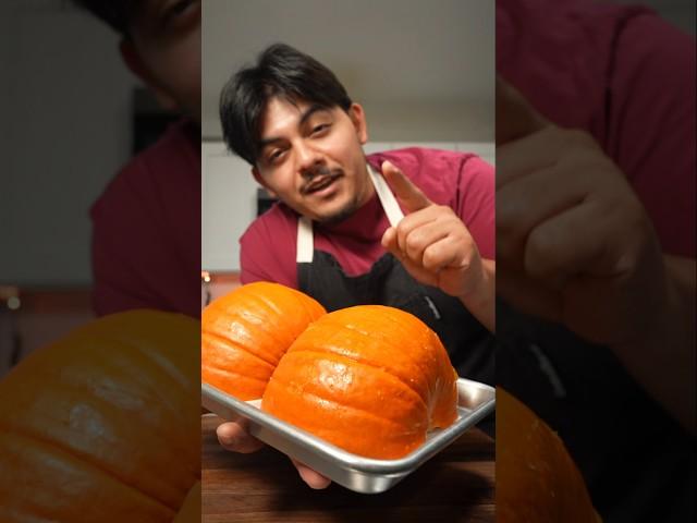 Pumping pumpkin puree into grandma's pie hole. #pumpkin