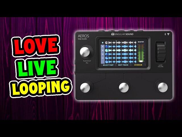 Live Looping w/ Aeros Loop Studio + BeatBuddy | Demo & Review