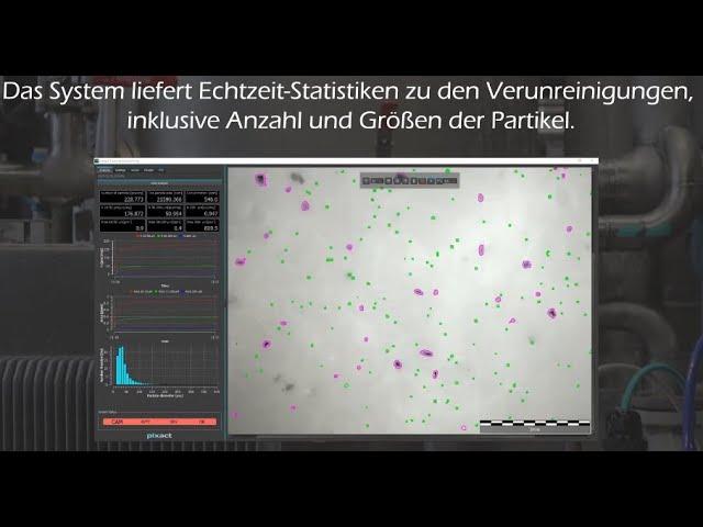 Pixact Stock Monitoring: Schmutzpunktmessung in Echtzeit