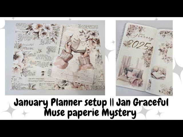 January setup N1 Standard || Graceful muse Jan mystery unboxing