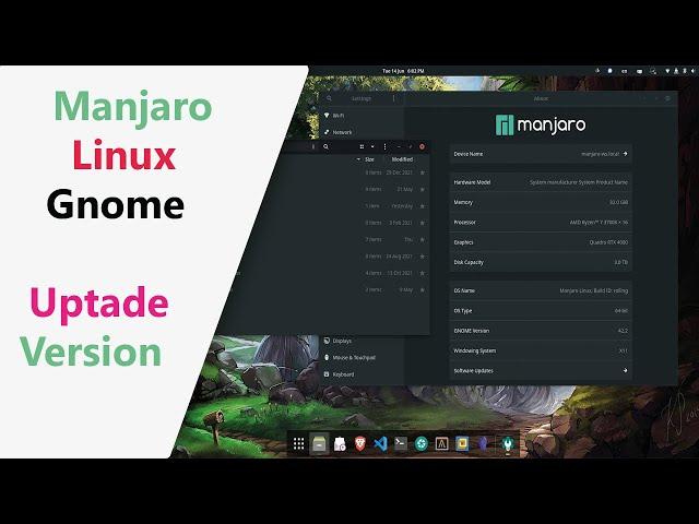 How to Install Manjaro Linux Kernel latest with  Manual Linux Partitions for UEFI PC @iwcoding