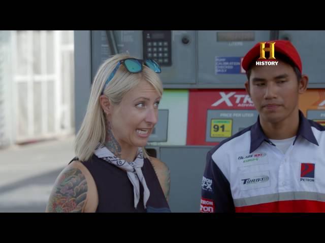 Jaime Dempsey learns about the Petron advantage