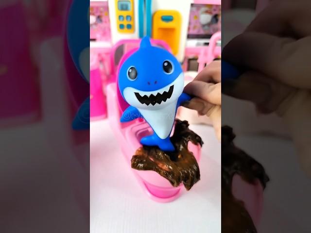 Satisfying with Unboxing & Review Miniature Bathroom | ASMR Video no music #babyshark #asmrtoys