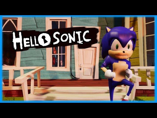 HELLO SONIC | Hello Neighbor Mod