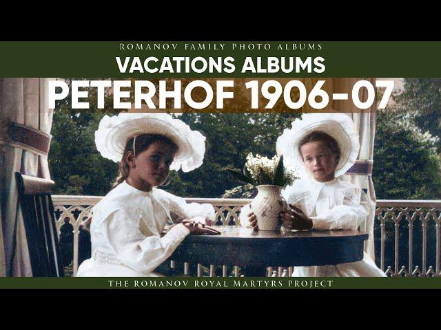 Peterhof 1906-1907 | Romanov Family Photo Albums | No 3