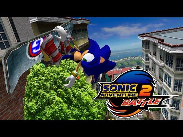 Sonic Adventure 2: Battle - City Escape (Sonic) [4K HD 60FPS] NO HUD