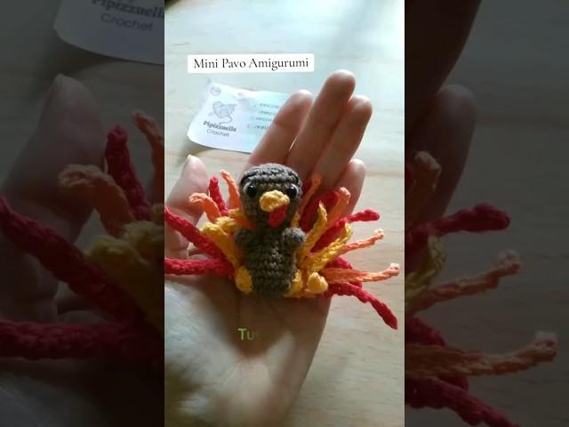 Cómo tejer un pavo a crochet con pocos pasos #amigurumis #crochet #ganchillo #turkey #pavo