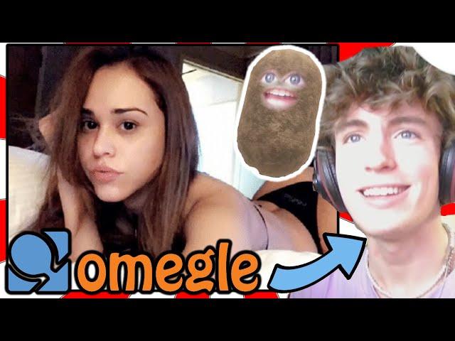 SHE WAS IN LOVE! Trolling w/ FACE FILTERS on Omegle!