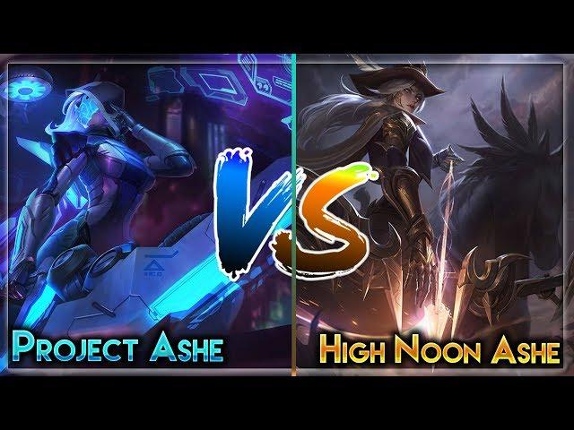 *NEW* High Noon Ashe VS Project Ashe! Which one is better?