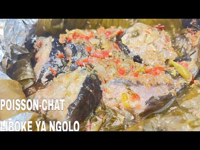 Liboke Ya Ngolo Simple et facile  | Cuisine Congolais | Poisson-chat en papillote | Cat fish