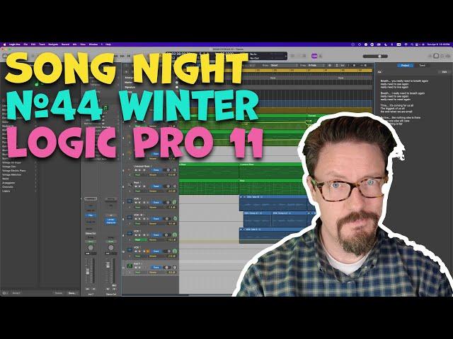 A Song About Winter in Logic Pro 11 | Song Night #44