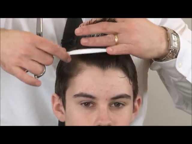 Textured Side Part Haircut - Greg Zorian