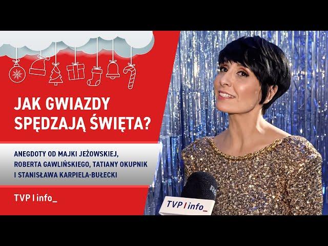 Jak gwiazdy spędzają święta? Anegdoty dla widzów TVP Info