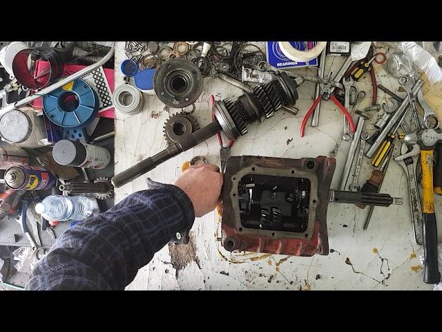 holden m20 m21 aussie 4 speed gearbox strip down, part 1