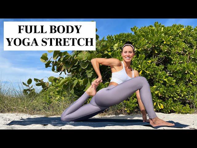 25 min Blissful Yoga Flow for a Full Body Feel Good Stretch | Every Day Practice for All Levels