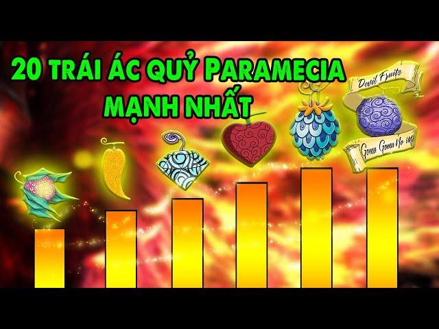 Xếp Hạng 20 Trái Ác Quỷ Paramecia Mạnh Nhất One Piece