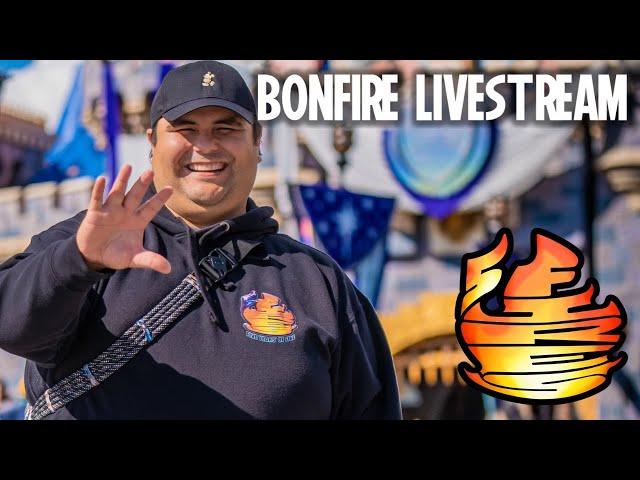 Bonfire Livestream - Universal getting interesting, Walls Come Down At Disneyland & Q&A