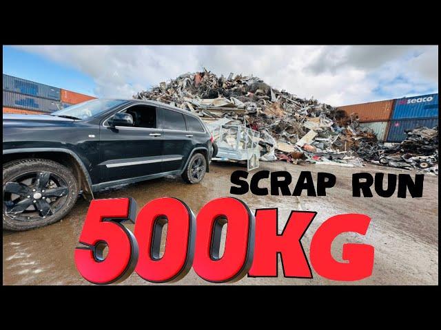 500KG Scrap Yard Run - Sander Tear Down Bulk Bars - ASMR Metal  Melting - BigStackD Cu Al Bs