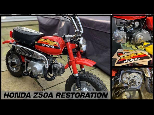 Restoring my Classic Monkey Bike - Honda Z50A Part 6 Finale