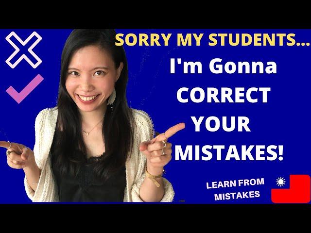 10 Common Mistakes Made by Students in Chinese Learning (grammar, vocab, pronunciation) Ep01