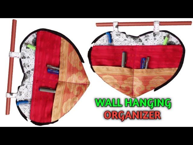 how to make wall hanging organizers with pocket at home Anamika tutorials