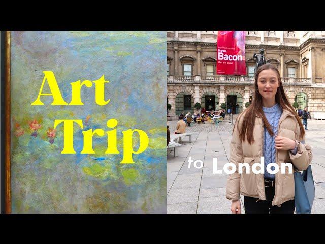 visiting art galleries in london vlog