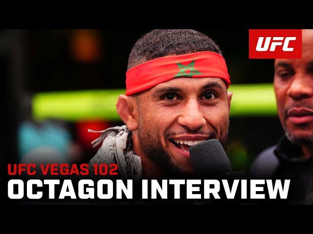 Youseff Zalal Octagon Interview | UFC Vegas 102