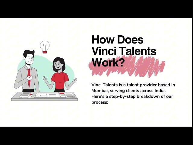 How Does Vinci Talents Work!