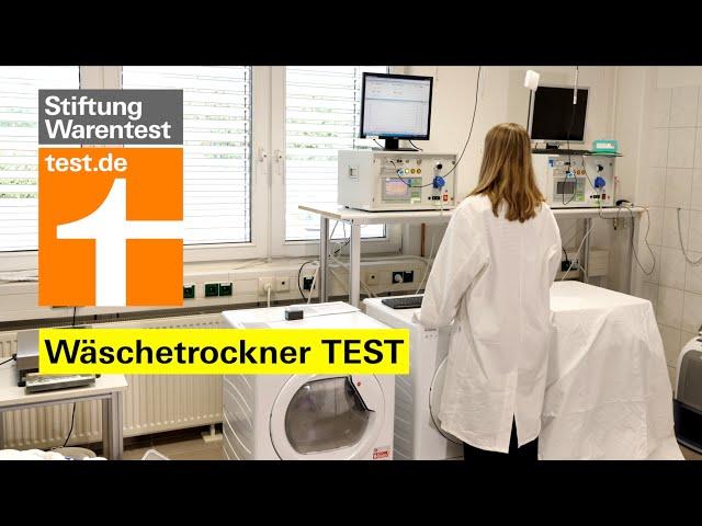 Test Wäschetrockner 2020: So testen wir Kondensationstrockner mit Wärmepumpe (Stiftung Warentest)